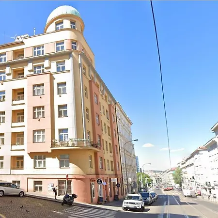 דירה Stylish 1 Bedroom Office At Amazing Location פראג